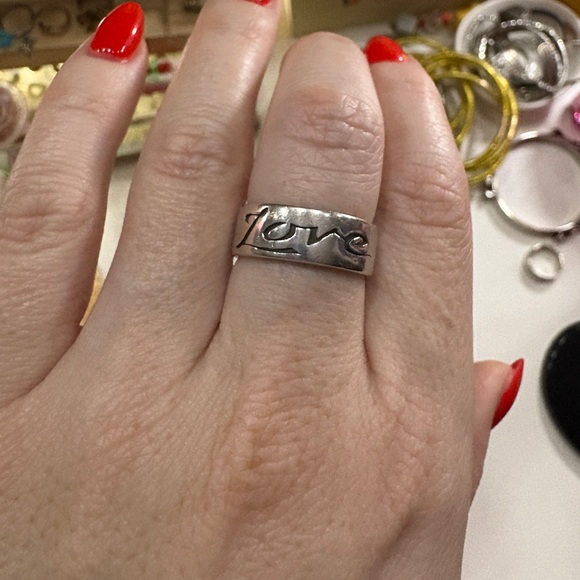 (Retired) James Avery Love ring - Picture 2 of 8